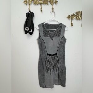 Gorgeous cotton blend boho dress S